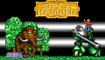 Space Harrier screenshot 3 for Amiga